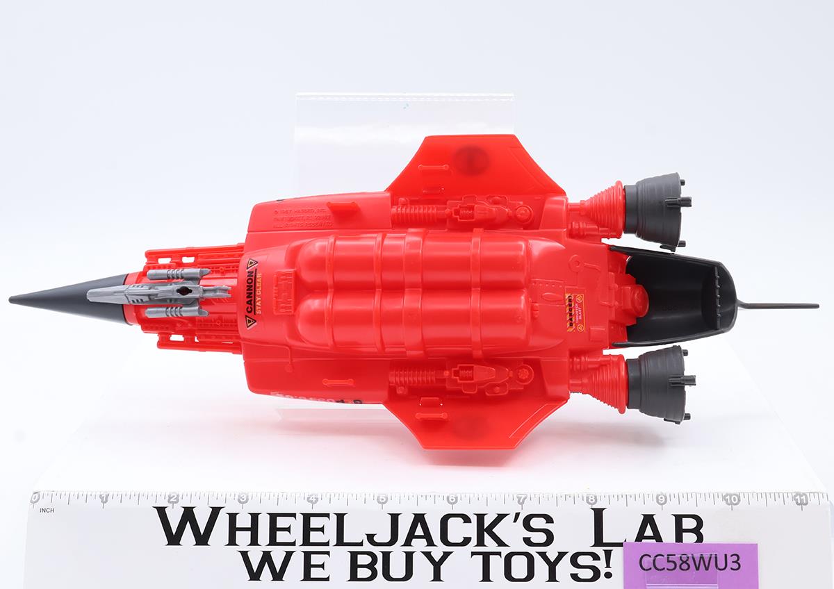 Cobra Stellar Stiletto 100% Complete GI Joe 1988 Hasbro Action Figure Vehicle