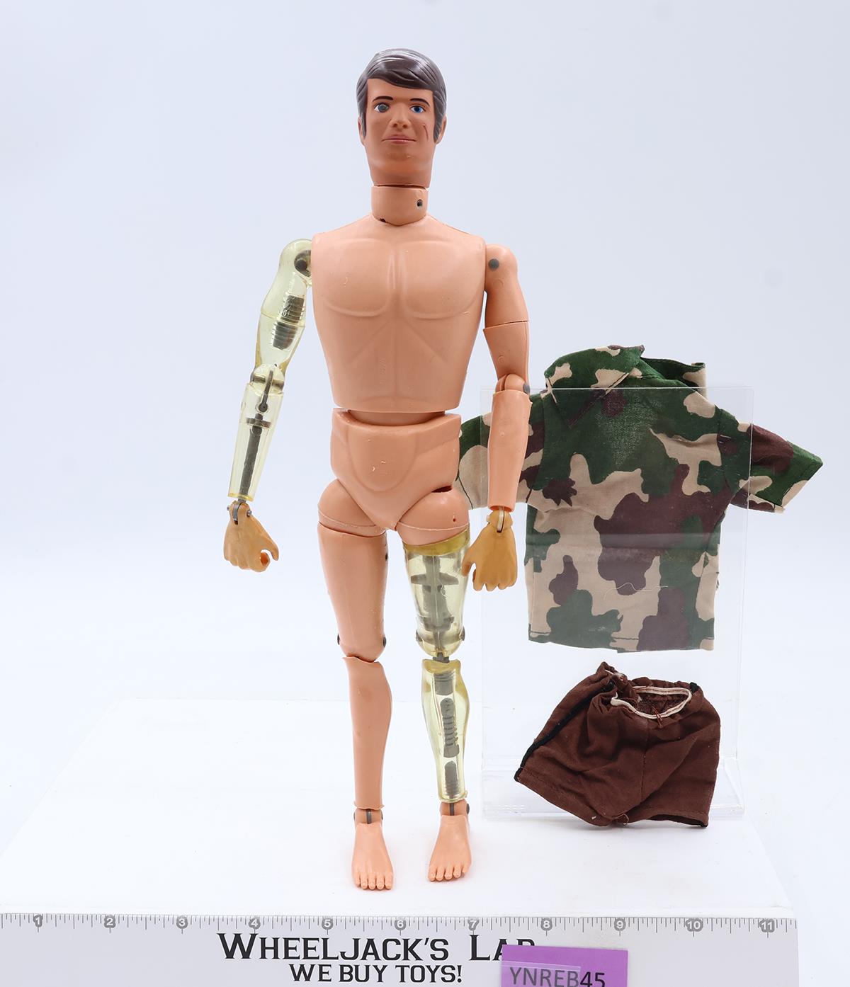 Mike Powers  Atomic Man 12" GI Joe 1975 Hasbro Action Figure