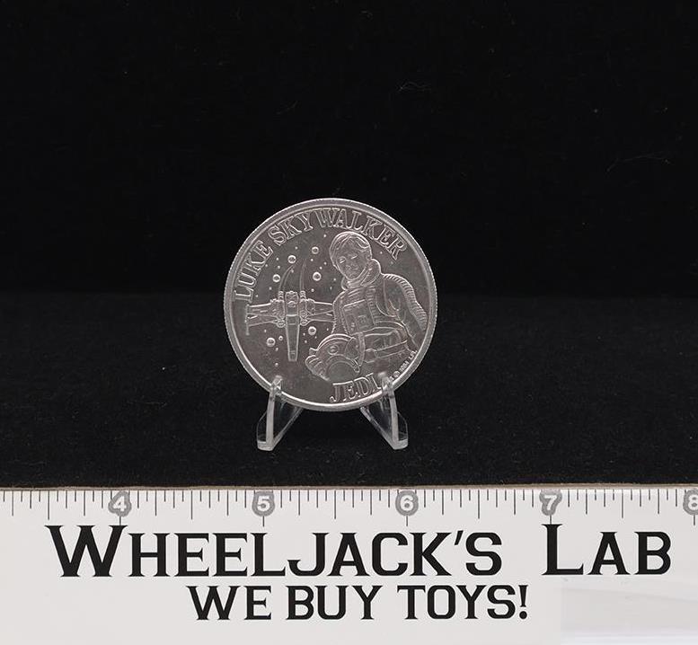 Luke Skywalker X-Wing Jedi Collectors Coin Last 17 Star Wars POTF 1984 Kenner