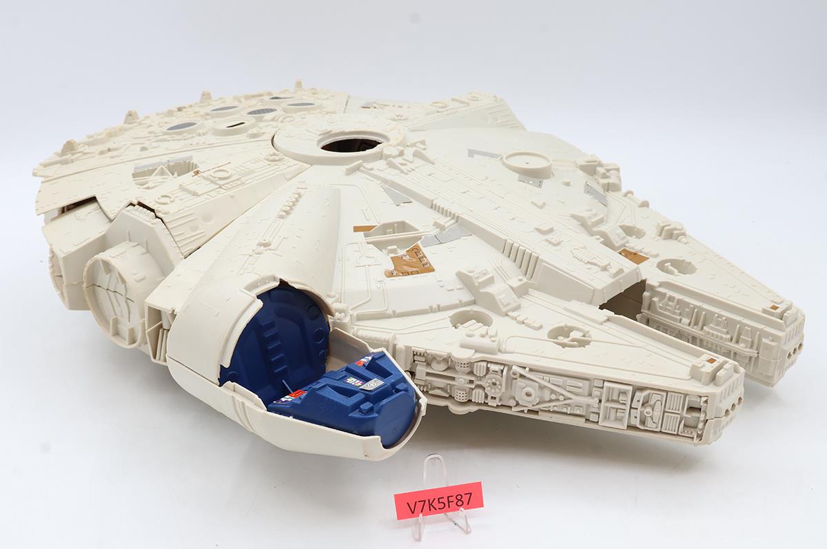 Millennium Falcon WORKS 100% Complete W/Box + Insert Star Wars 1979 Kenner