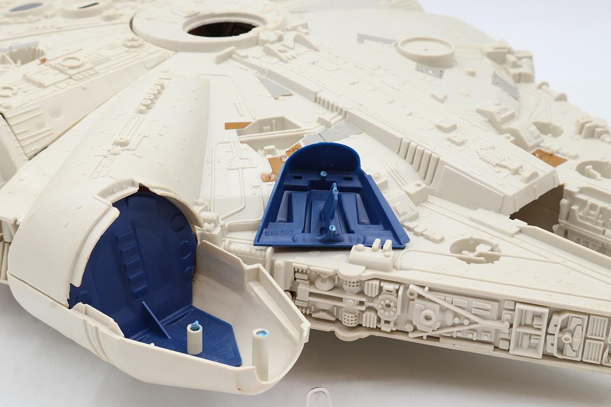Millennium Falcon WORKS 100% Complete W/Box + Insert Star Wars 1979 Kenner