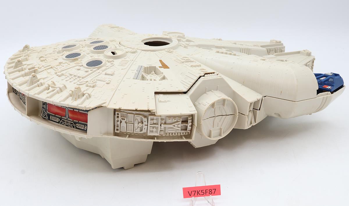 Millennium Falcon WORKS 100% Complete W/Box + Insert Star Wars 1979 Kenner