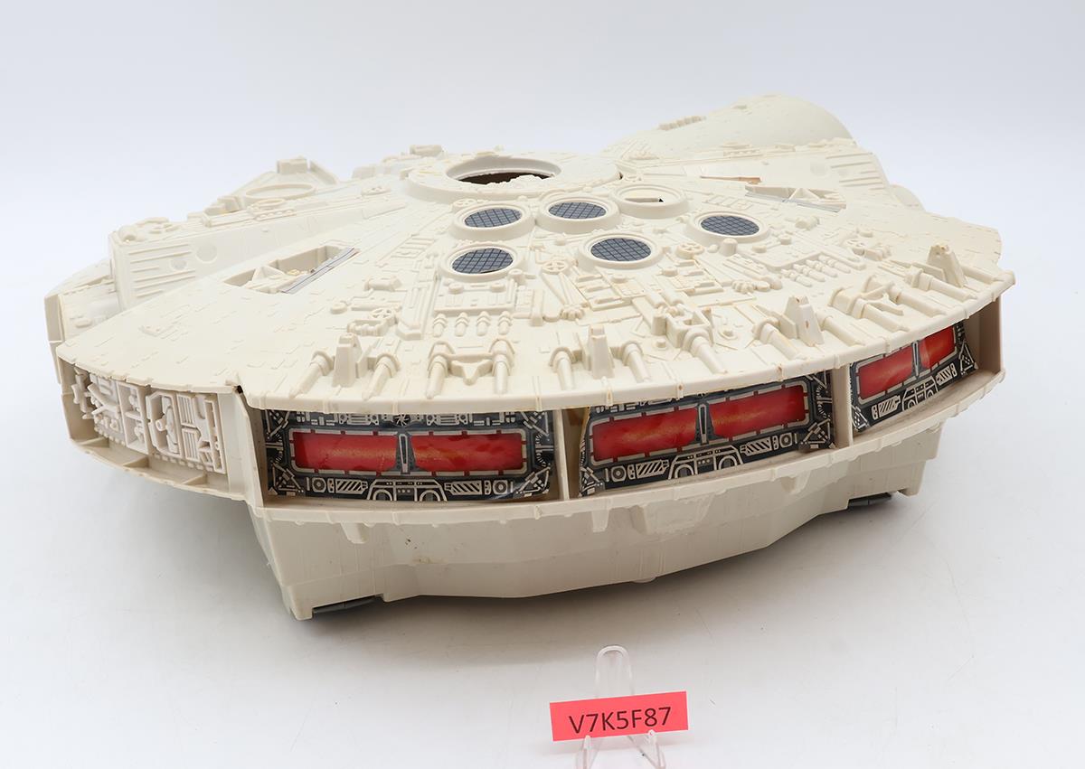 Millennium Falcon WORKS 100% Complete W/Box + Insert Star Wars 1979 Kenner