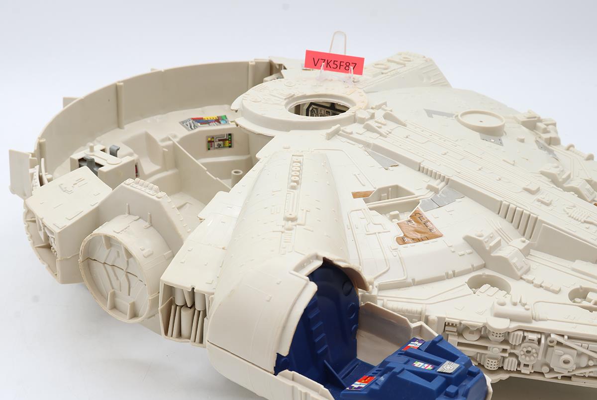 Millennium Falcon WORKS 100% Complete W/Box + Insert Star Wars 1979 Kenner