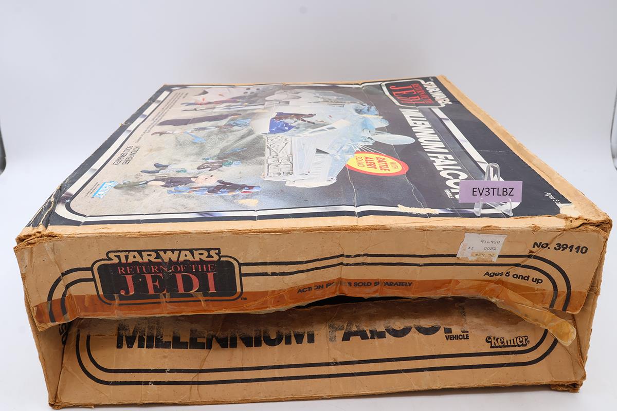 Millennium Falcon WORKS 100% Complete W/Box Star Wars 1979 Kenner Vehicle