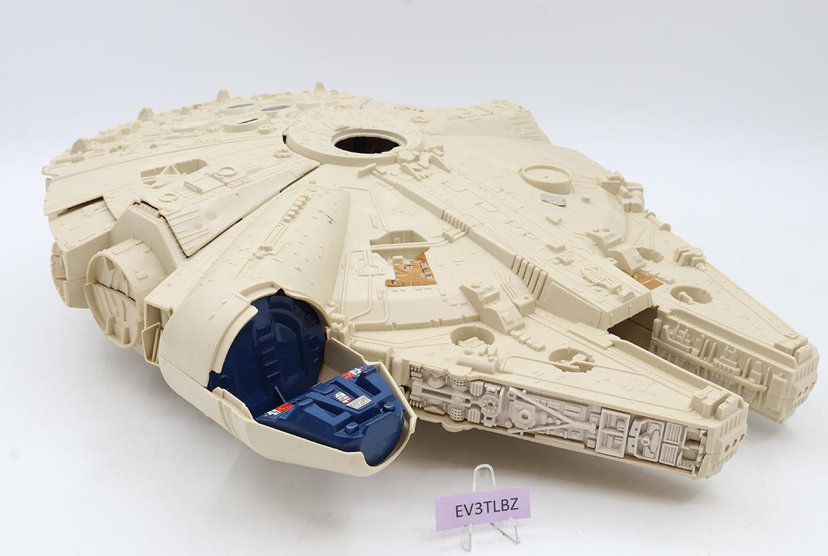 Millennium Falcon WORKS 100% Complete W/Box Star Wars 1979 Kenner Vehicle
