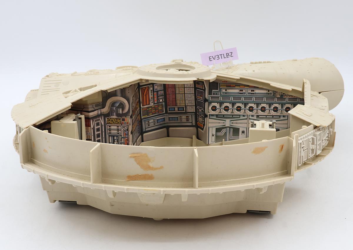 Millennium Falcon WORKS 100% Complete W/Box Star Wars 1979 Kenner Vehicle