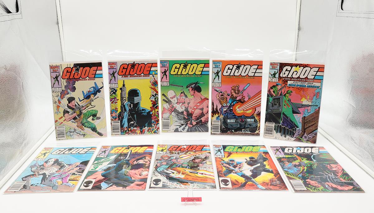 #'s 45-67 GI Joe A Real American Hero Comic Books Marvel Comics 1980s Vintage