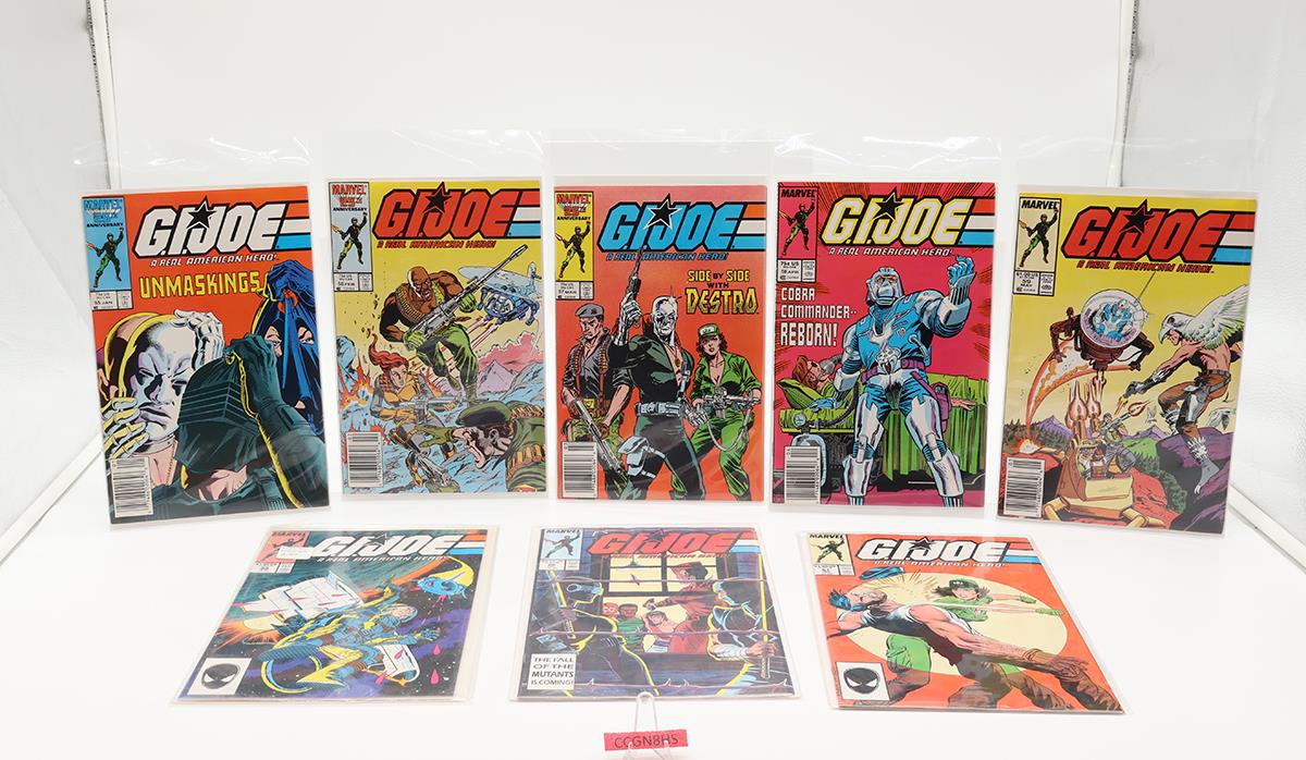 #'s 45-67 GI Joe A Real American Hero Comic Books Marvel Comics 1980s Vintage