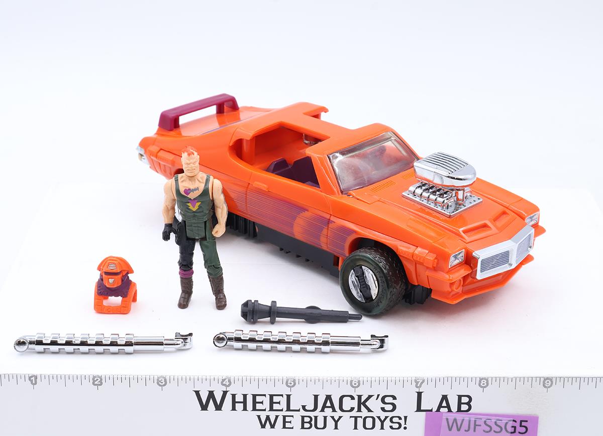 Stinger W/Bruno Sheppard 100% Complete 1986 MASK M.A.S.K. Kenner Figure