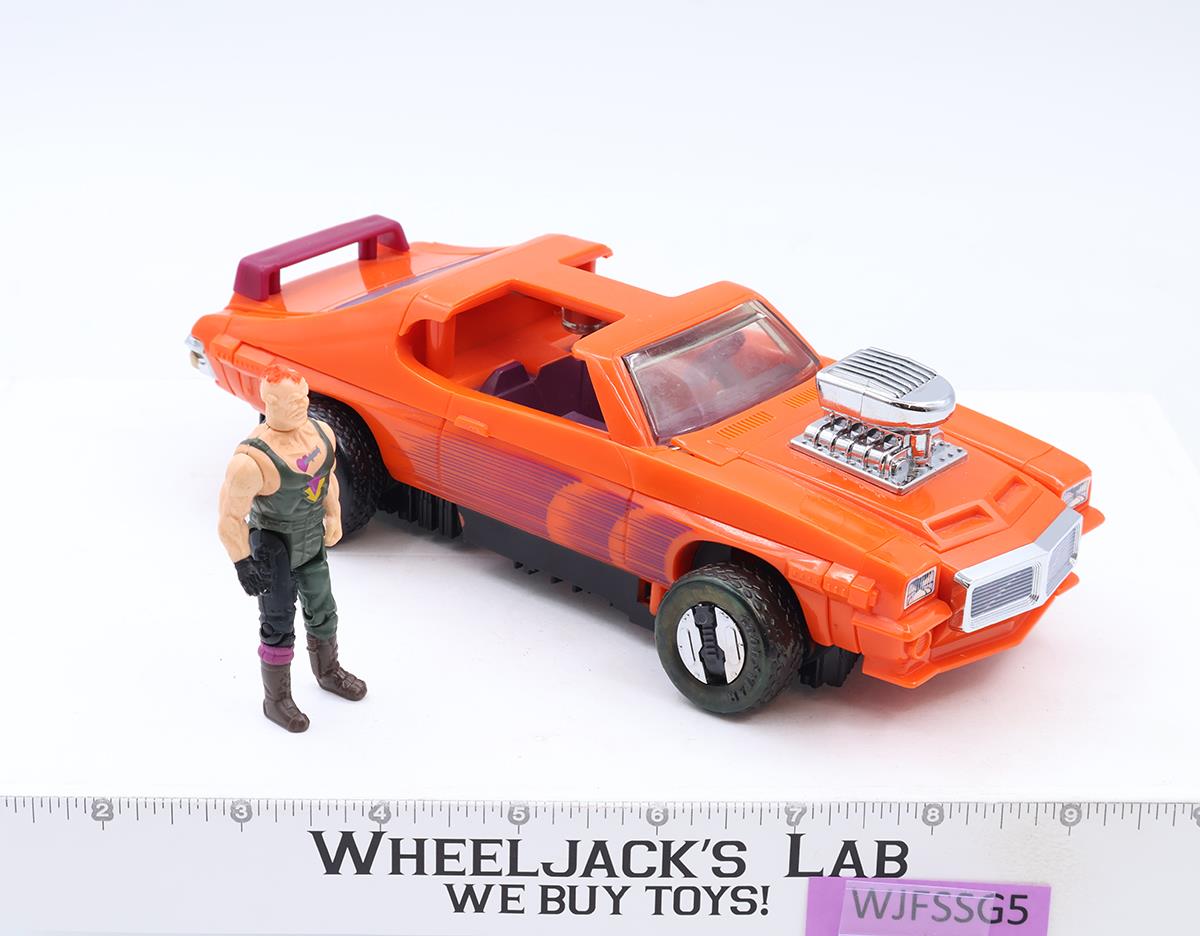 Stinger W/Bruno Sheppard 100% Complete 1986 MASK M.A.S.K. Kenner Figure