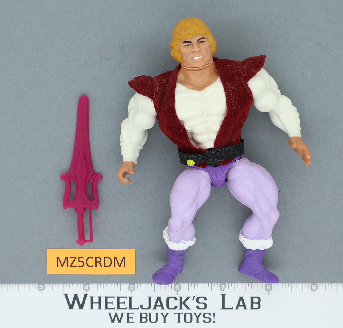 Prince Adam 100% Complete He-Man Masters of the Universe MOTU 1984 Mattel Figure