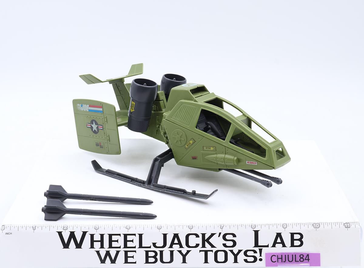 Sky Hawk 100% Complete 1984 G.I. Joe Hasbro Vintage Action Figure Vehicle