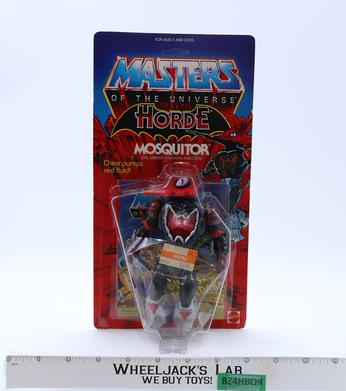 Mosquitor The Evil Horde Masters of the Universe MOTU 1986 Mattel NEW SEALED