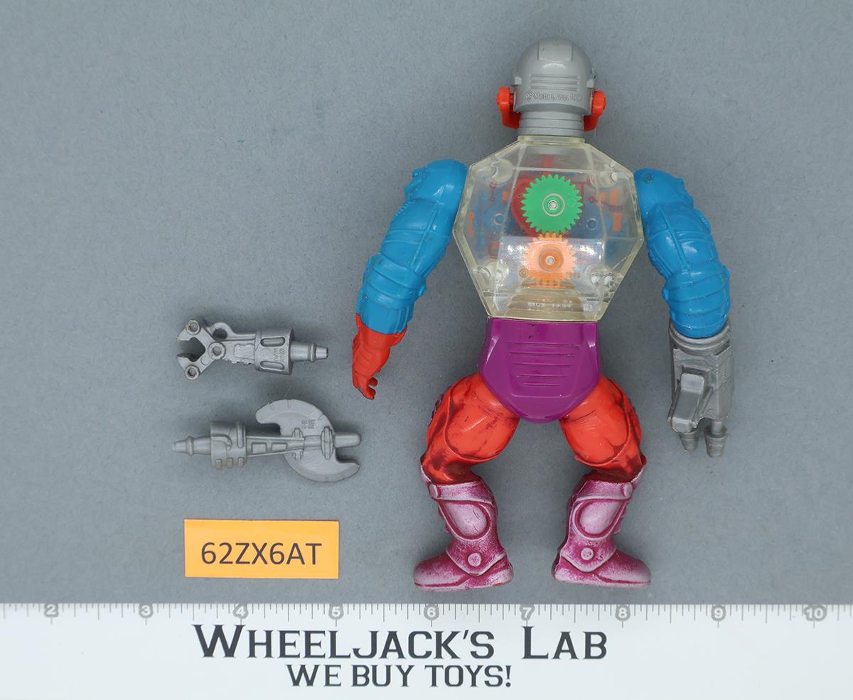 Roboto 100% Complete He-Man Masters of the Universe MOTU 1985 Mattel Vintage