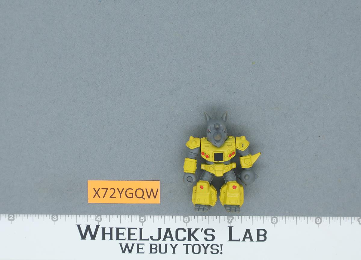 #9 Rocky Rhino Battle Beasts Hasbro Takara 1987 Vintage Action Figure