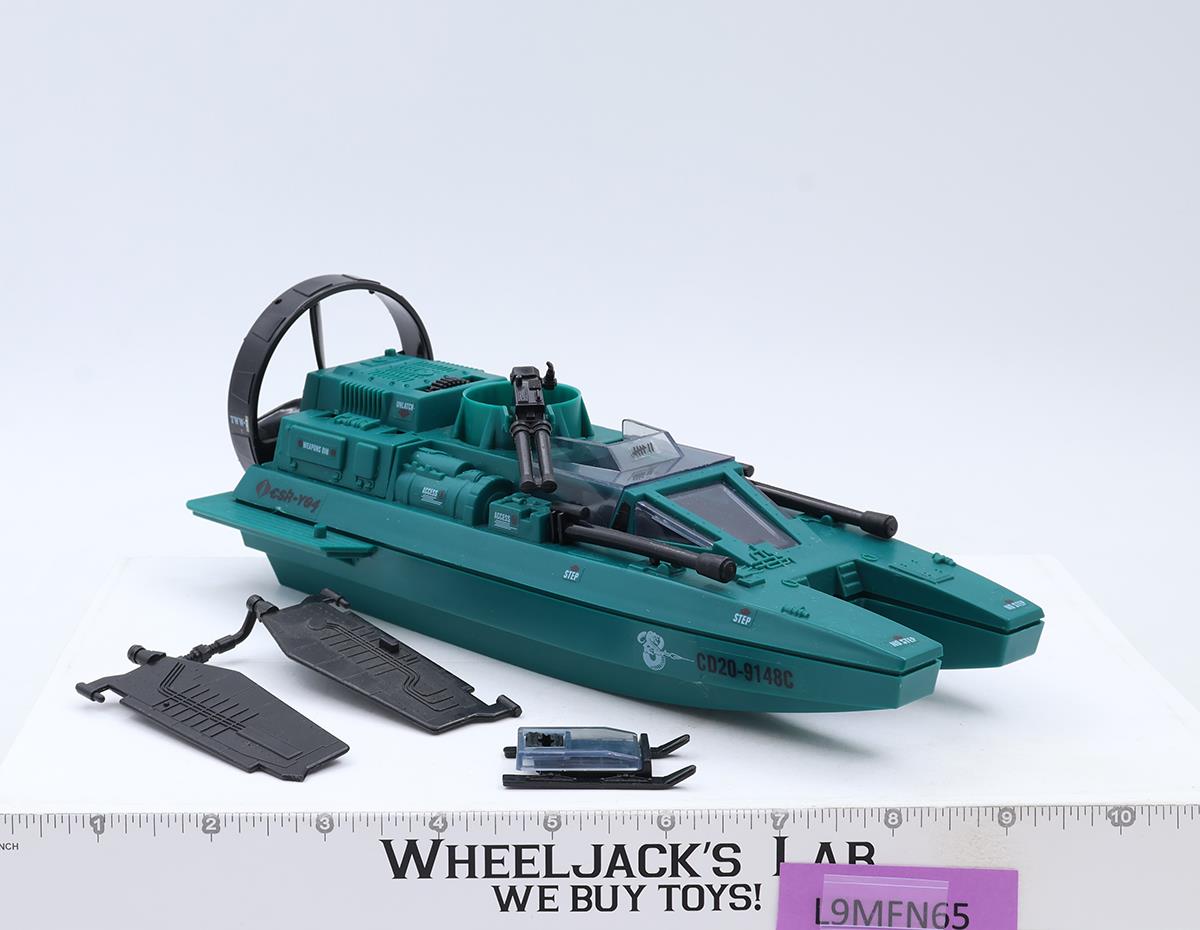 Cobra Water Moccasin 100% Complete G.I. Joe 1984 Hasbro Action Figure Vehicle