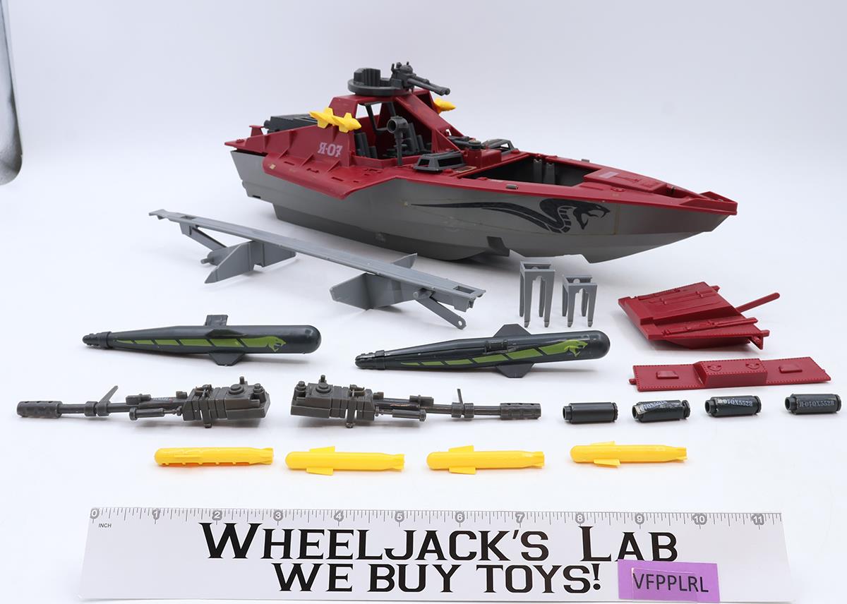 Cobra Moray Hydrofoil G.I. Joe 1985 Hasbro Vintage Action Figure Vehicle