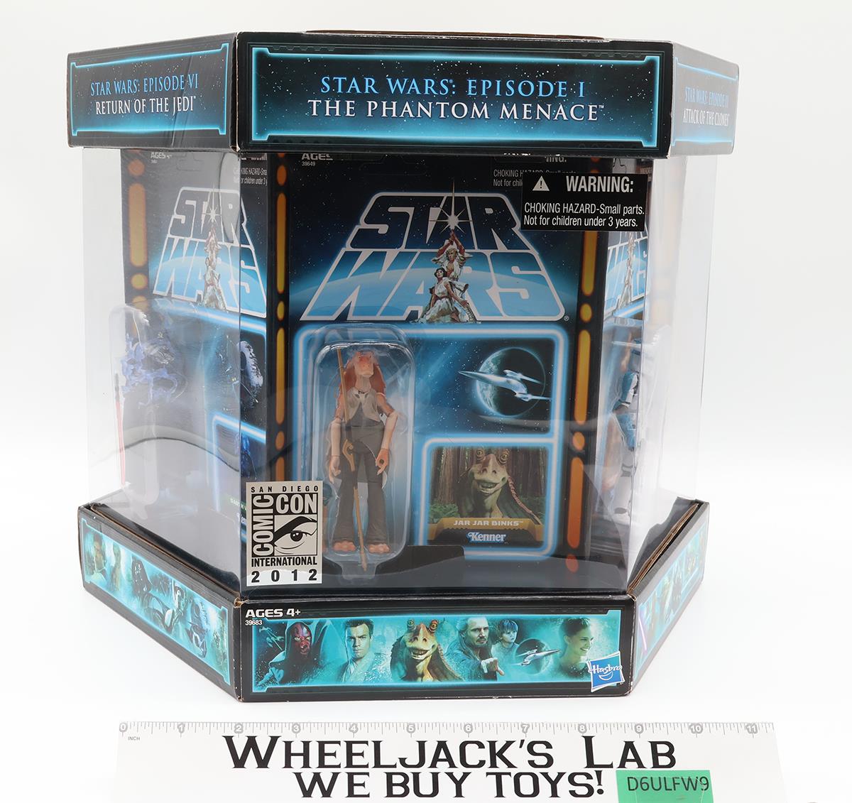 Carbonite Freeze Chamber 7-Pk SDCC Star Wars ROTJ 2012 Hasbro NEW SEALED