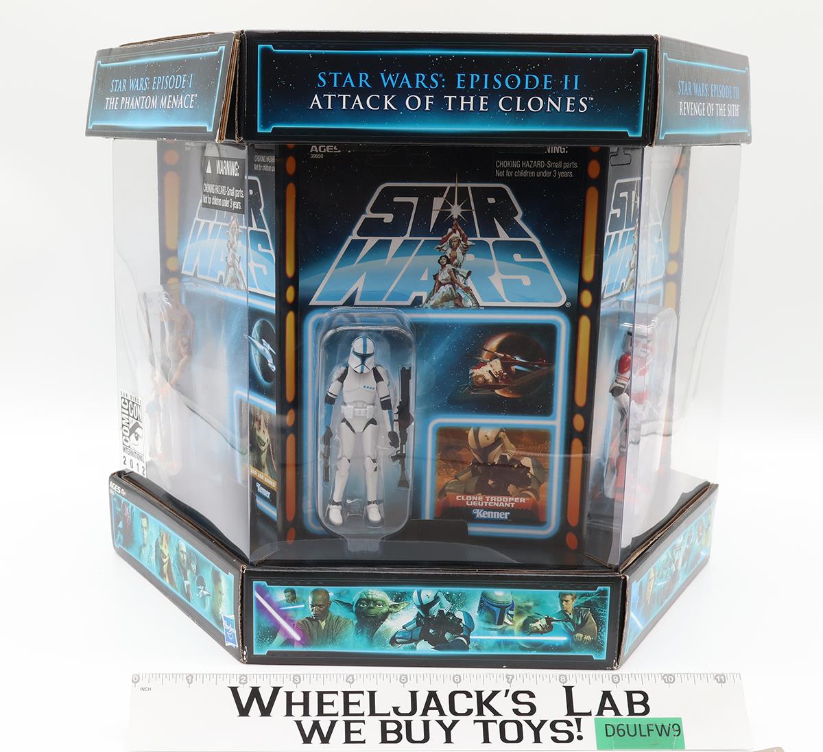 Carbonite Freeze Chamber 7-Pk SDCC Star Wars ROTJ 2012 Hasbro NEW SEALED