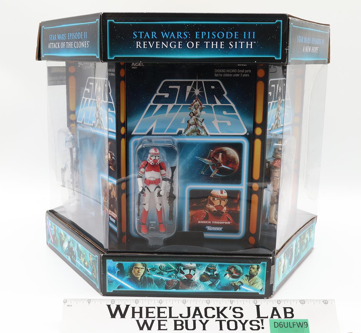 Carbonite Freeze Chamber 7-Pk SDCC Star Wars ROTJ 2012 Hasbro NEW SEALED