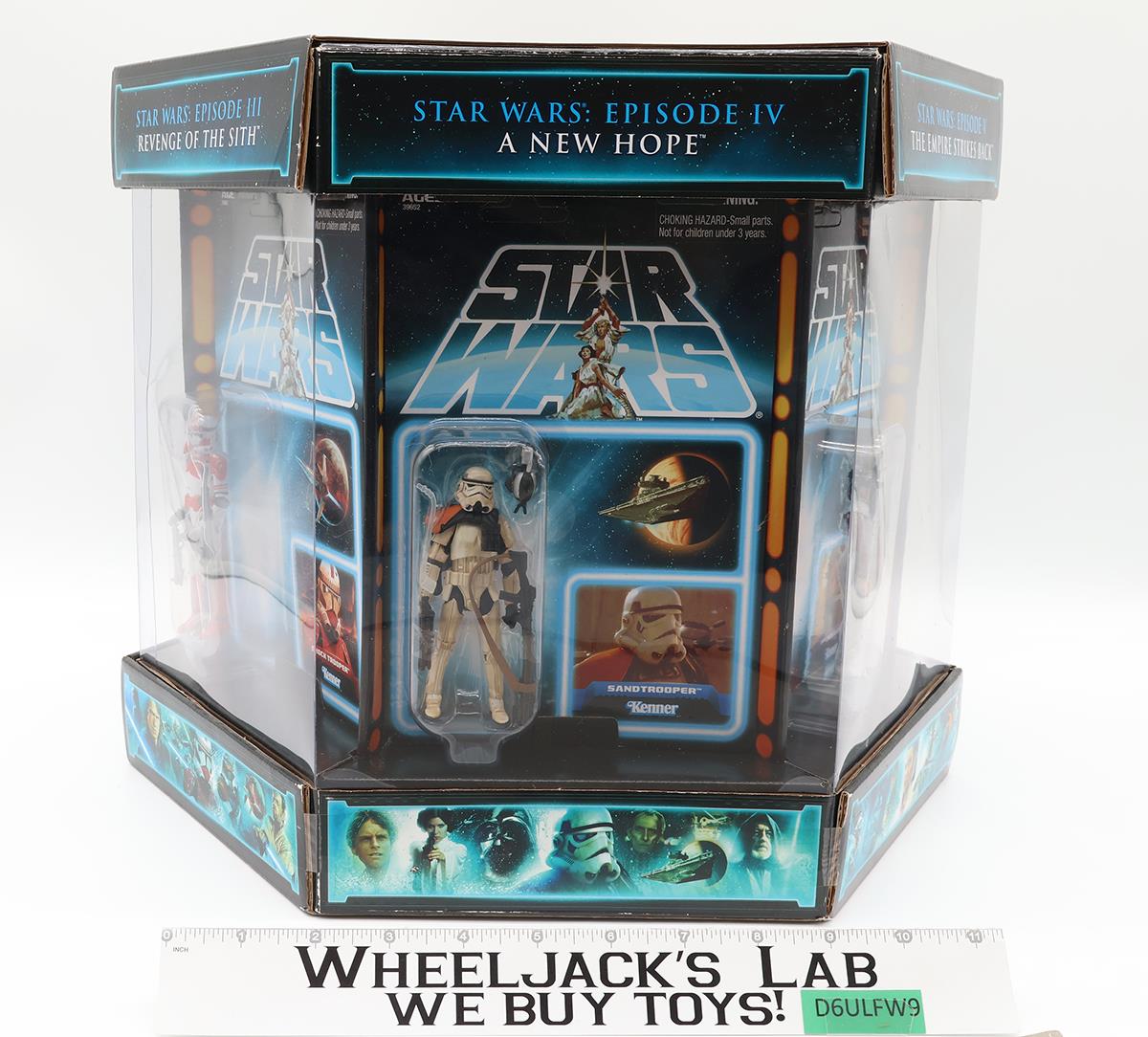 Carbonite Freeze Chamber 7-Pk SDCC Star Wars ROTJ 2012 Hasbro NEW SEALED