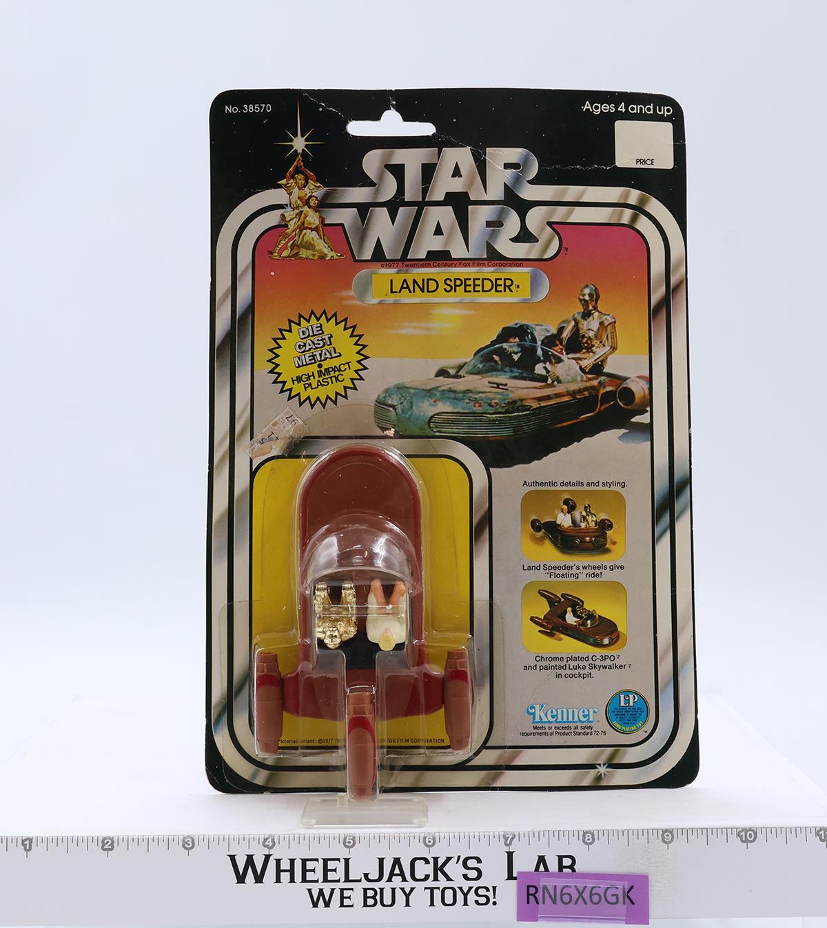 Land Speeder 12 Back Star Wars Die Cast 1978 Kenner Vehicle NEW SEALED