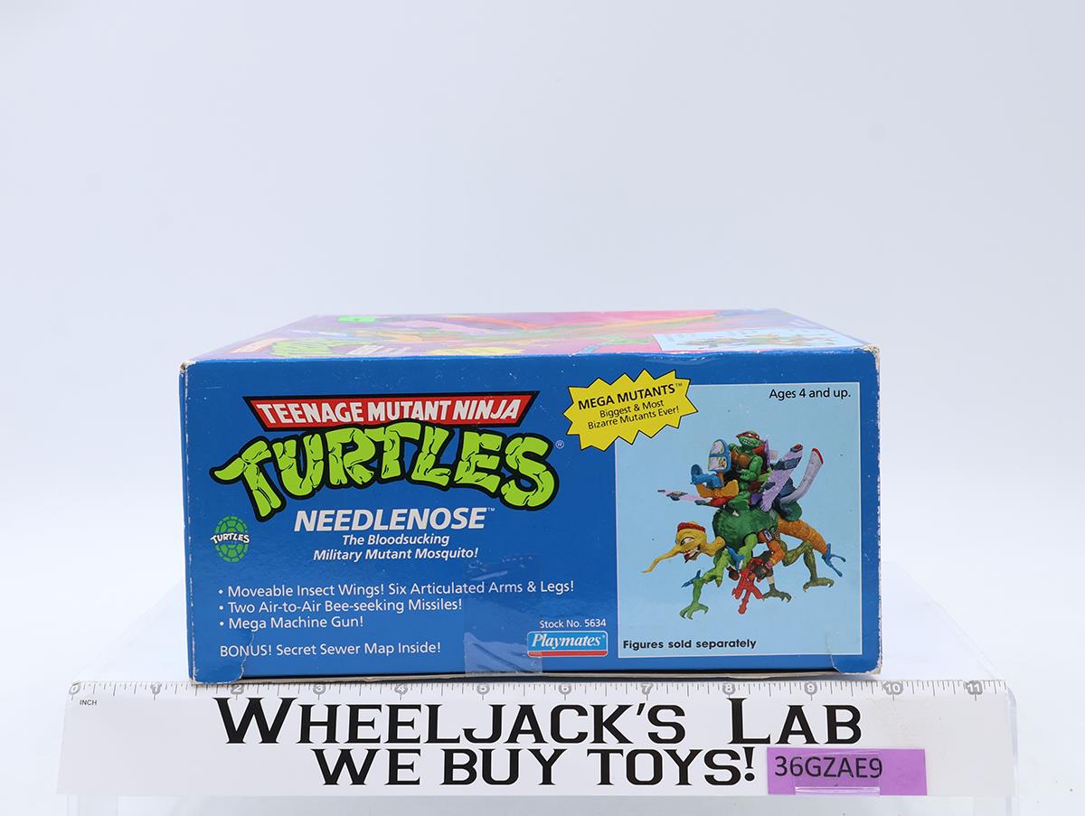 Needlenose Teenage Mutant Ninja Turtles TMNT 1990 Playmates Vehicle NEW SEALED