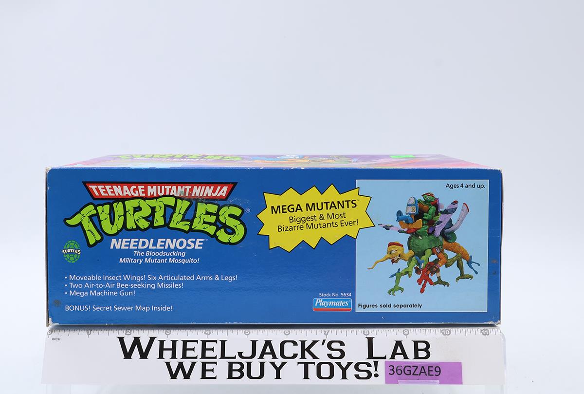Needlenose Teenage Mutant Ninja Turtles TMNT 1990 Playmates Vehicle NEW SEALED