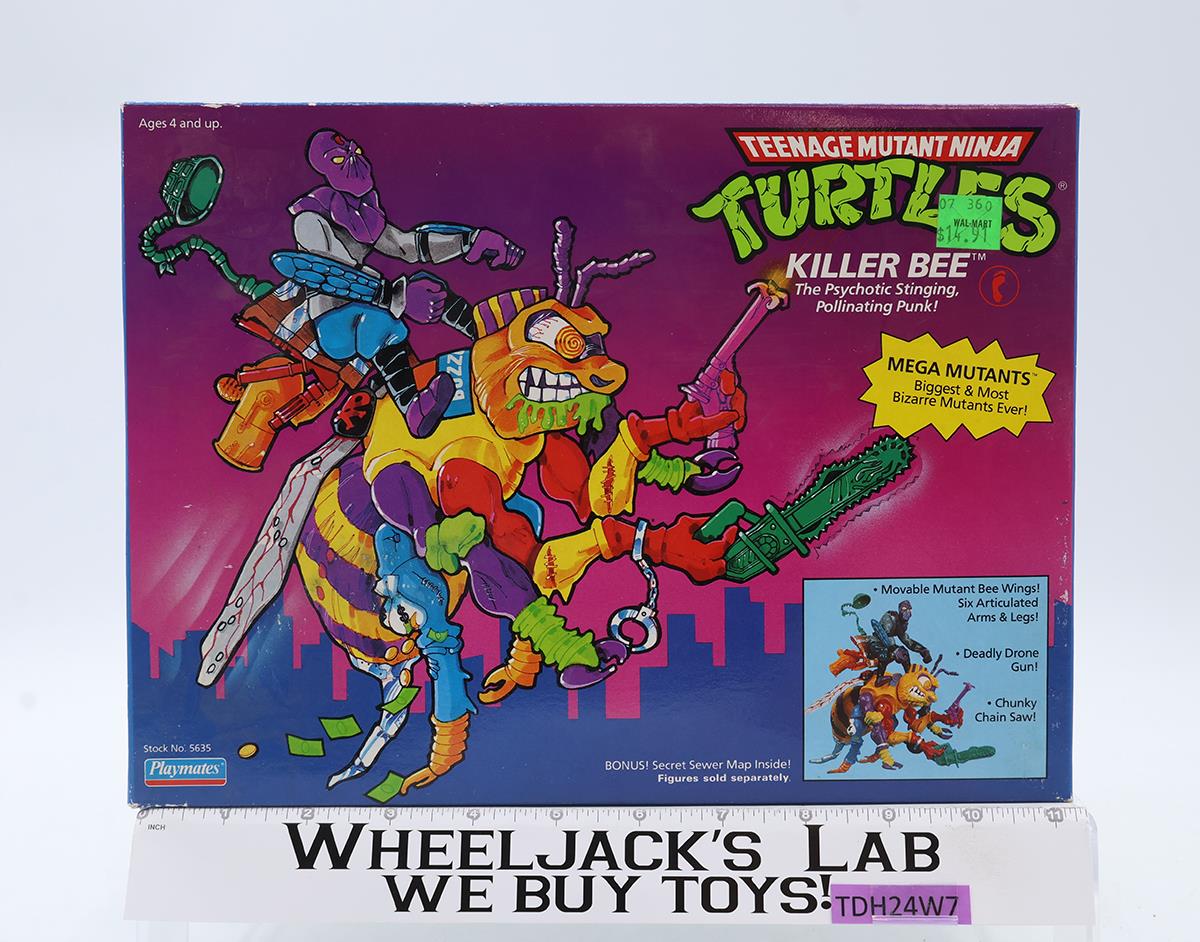 Killer Bee Teenage Mutant Ninja Turtles TMNT 1990 Playmates Vehicle NEW SEALED