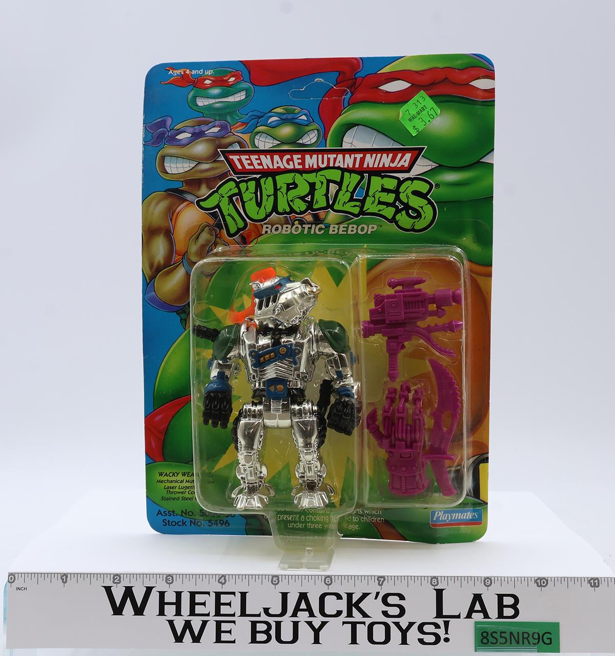 Robotic Bebop Teenage Mutant Ninja Turtles TMNT 1993 Playmates NEW SEALED