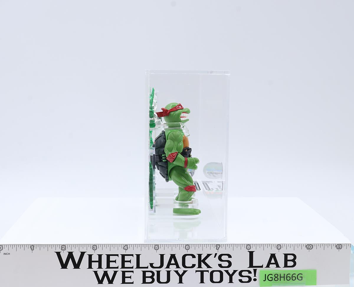 Storage Shell Raphael Black Belt Green Access. CAS GRADED 80 TMNT 1994 Playmates