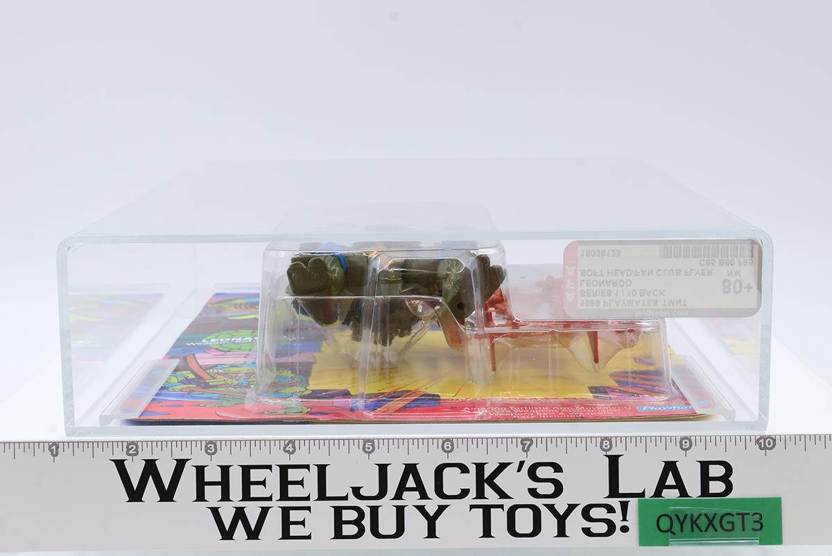 Leonardo Soft Head Fan Club Flyer 80+ 85/80/85 TMNT 10-Back Playmates NEW SEALED