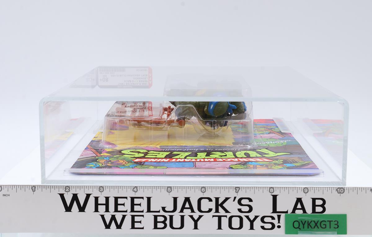 Leonardo Soft Head Fan Club Flyer 80+ 85/80/85 TMNT 10-Back Playmates NEW SEALED