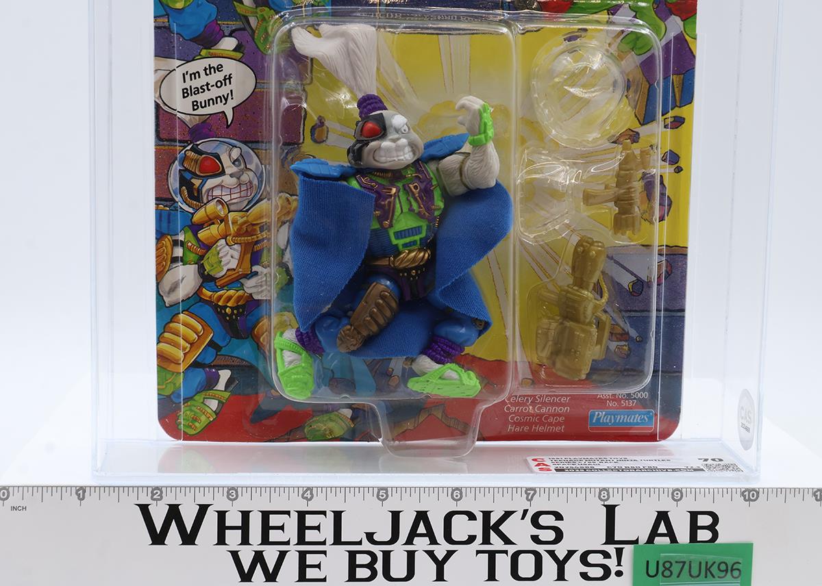 Space Usagi CAS GRADED 70 70/80/80 TMNT 69-Back 1991 Playmates Figure NEW SEALED