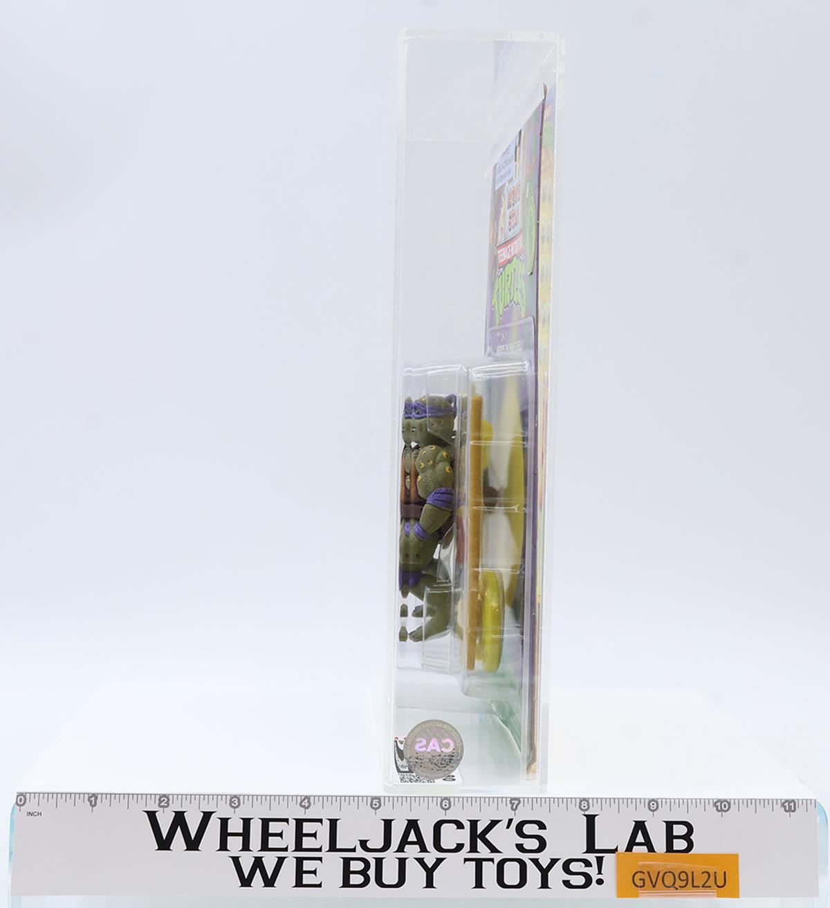 Movie Star Don CAS GRADED 80 80/80/90 TMNT 1994 Playmates Figure NEW SEALED