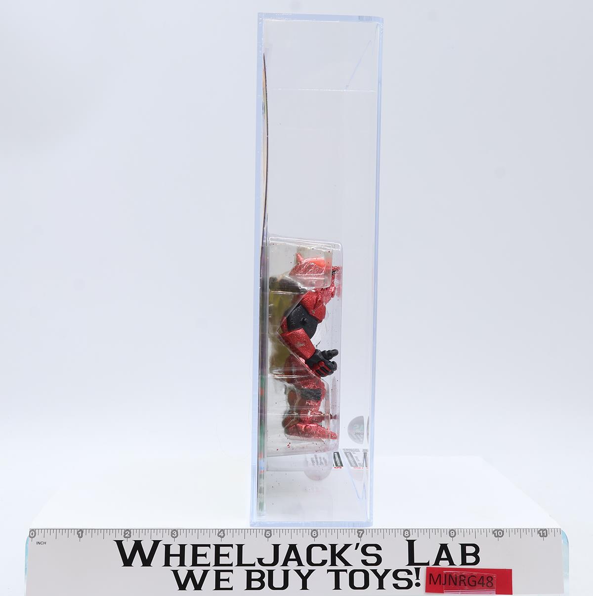 Warrior Rocksteady CAS GRADED 65 75/80/60 TMNT 1995 Playmates Figure NEW SEALED