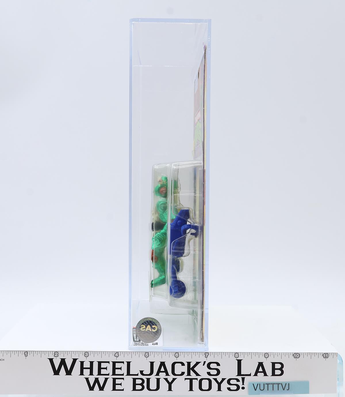 Warrior Metalhead Mike CAS GRADED 75 75/75/90 TMNT 36-Back 1995 Playmates NEW