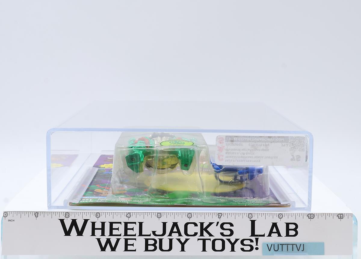 Warrior Metalhead Mike CAS GRADED 75 75/75/90 TMNT 36-Back 1995 Playmates NEW