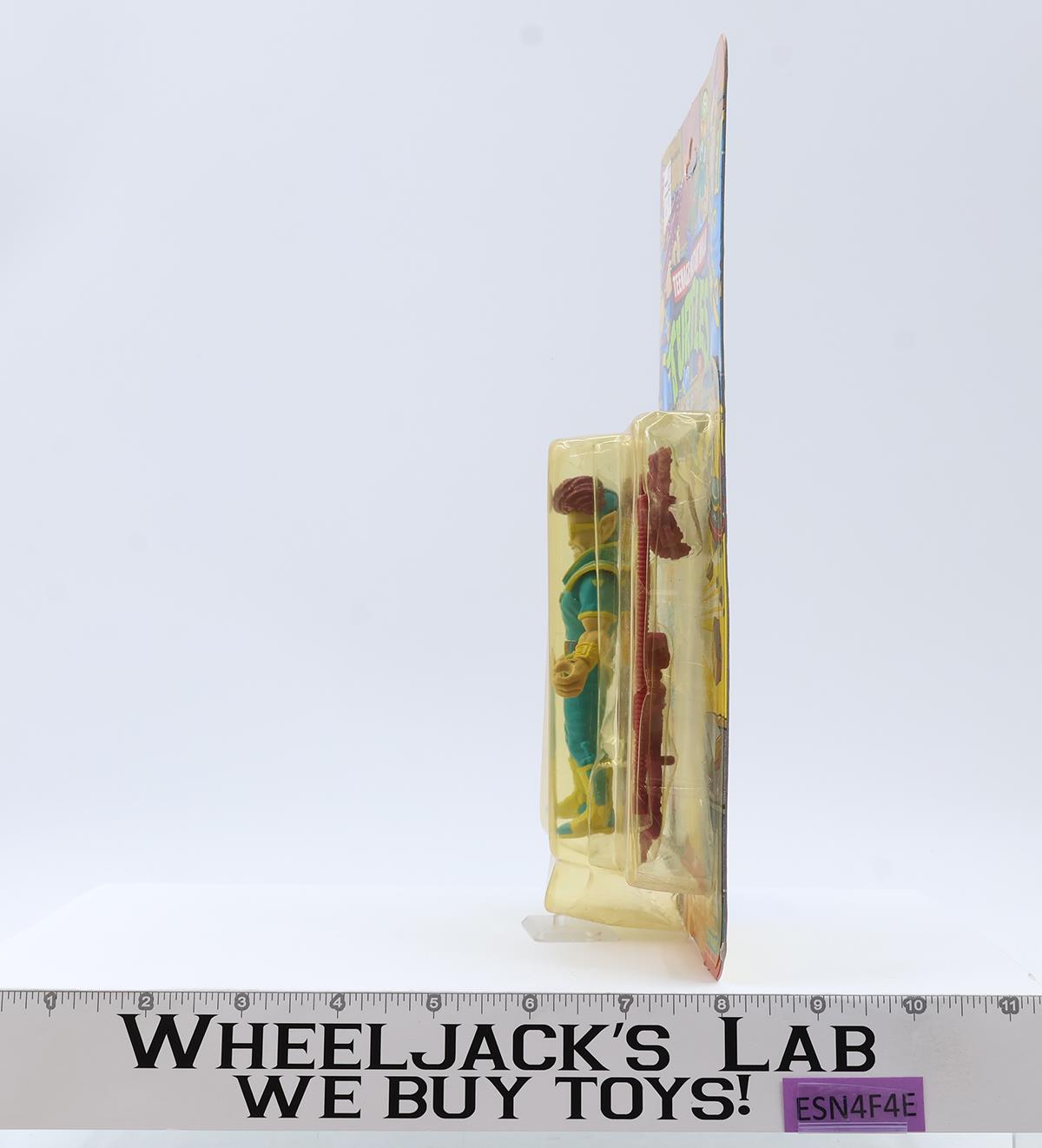 Zak The Neutrino Teenage Mutant Ninja Turtle 1991 Playmates MOSC UNPUNCHED NEW