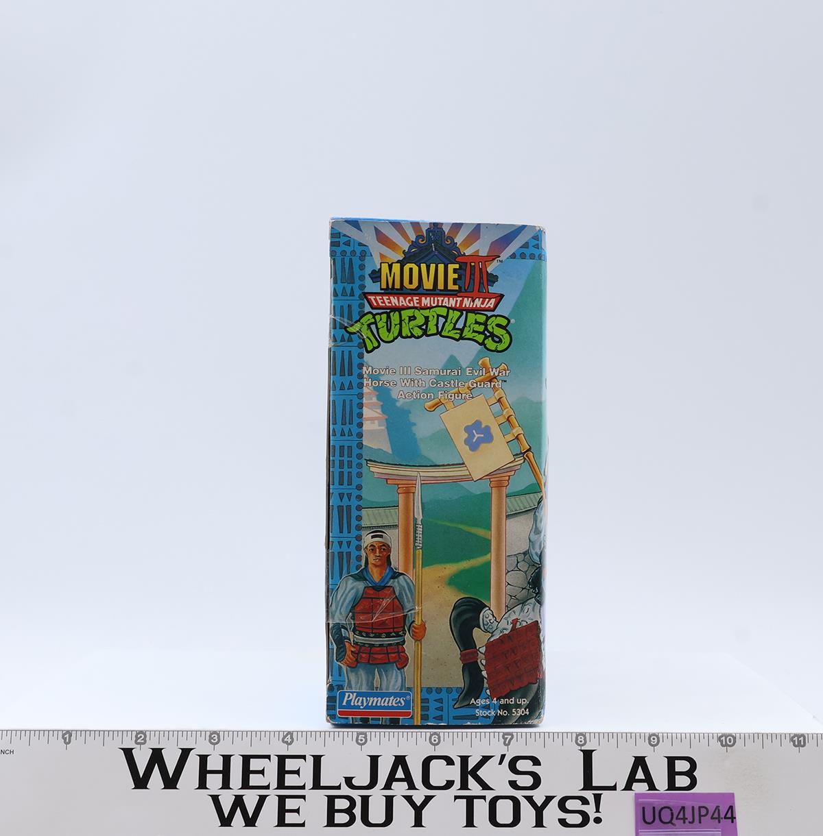 Evil War Horse W/ Castle Guard Movie III TMNT 1992 Playmates Figure Vehicle MISB