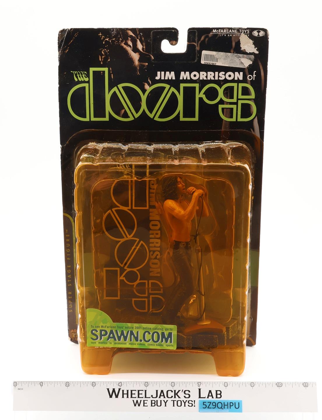 Jim Morrison of The Doors 2001 McFarlane Toys Action Figure NEW SEALED