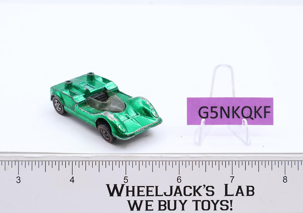 Chaparral 2G GREEN 1969 Redline Hot Wheels Mattel Vintage Redline RL