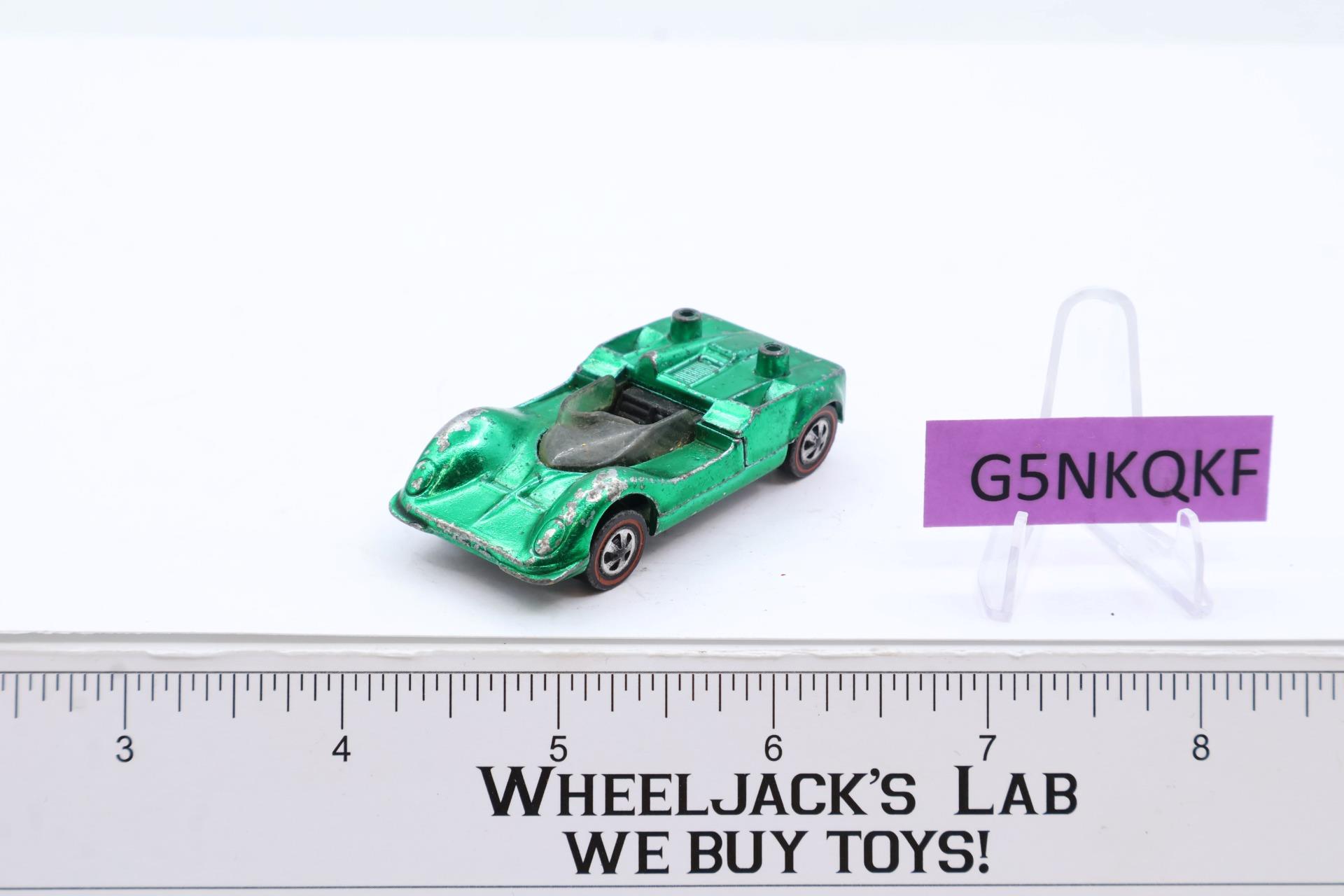 Chaparral 2G GREEN 1969 Redline Hot Wheels Mattel Vintage Redline RL