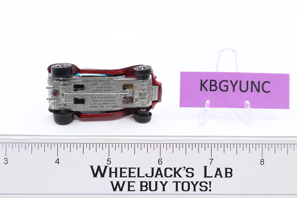 Beatnik Bandit Spectraflame Red 1967 1968 Hot Wheels Mattel Redline RL Hong Kong