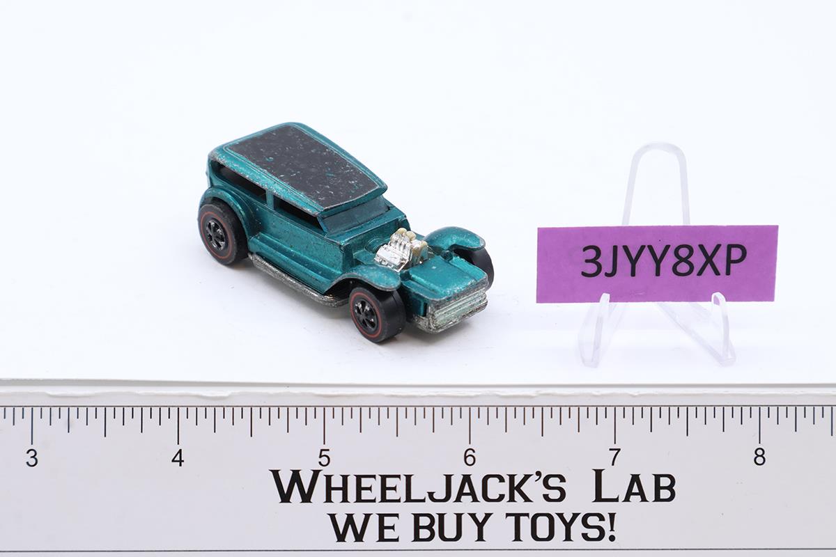 The Demon Aqua 1969 1970 Redline Hot Wheels Mattel Vintage RL