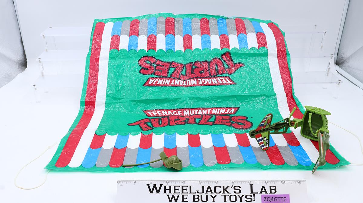Turtle Trooper Parachute Complete Teenage Mutant Ninja Turtle 1988 Playmates