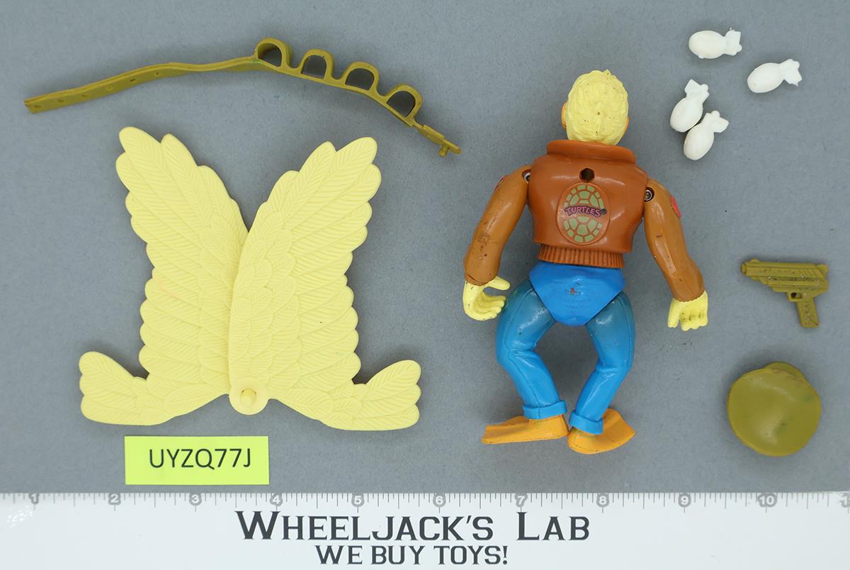 Ace Duck 100% Complete Teenage Mutant Ninja Turtle TMNT Playmates 1988 Vintage