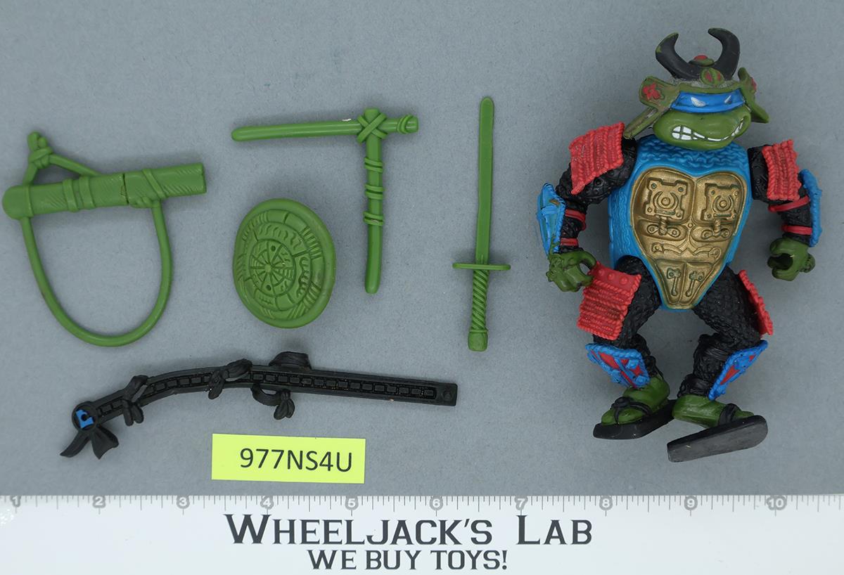 Sewer Samurai Leo 100% Complete Teenage Mutant Ninja Turtles TMNT Playmates 1990
