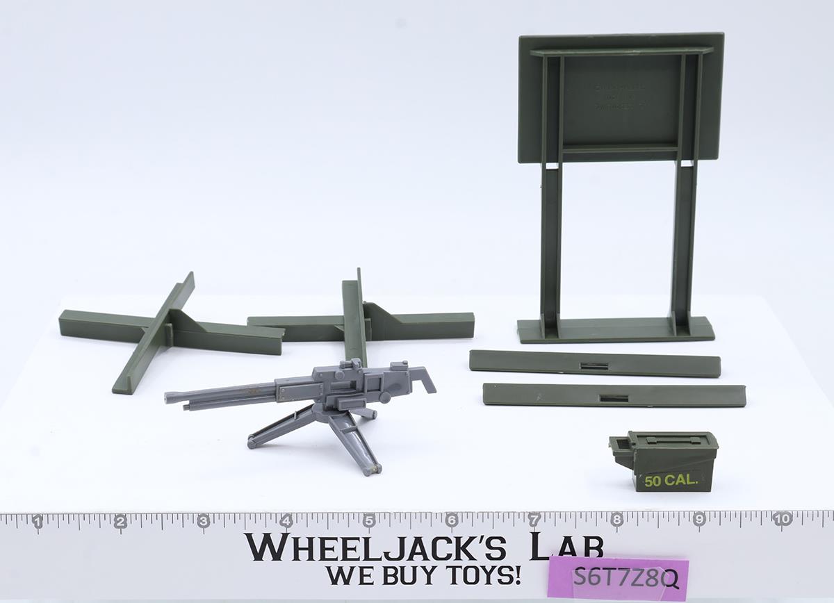 Machine Gun Defense Unit GI Joe 1984 Hasbro Action Figure Playset